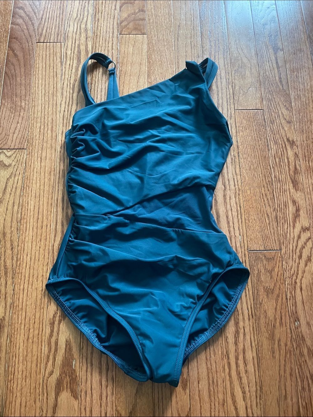 Miraclesuit Teal One Piece Swimsuit Women’s Sz 6